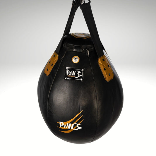 PAW GOLDEN ERA ECHTLEDER UPPERCUT PUNCHING BAG UNGEFÜLLT - PaW Fightwear