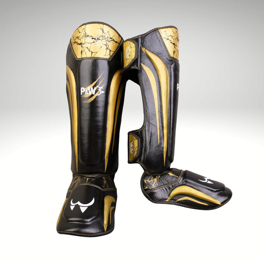 PAW GOLDEN ERA ECHTLEDER SCHIENBEINSCHÜTZER - PaW Fightwear