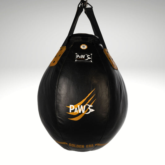 PAW GOLDEN ERA ECHTLEDER UPPERCUT PUNCHING BAG UNGEFÜLLT - PaW Fightwear