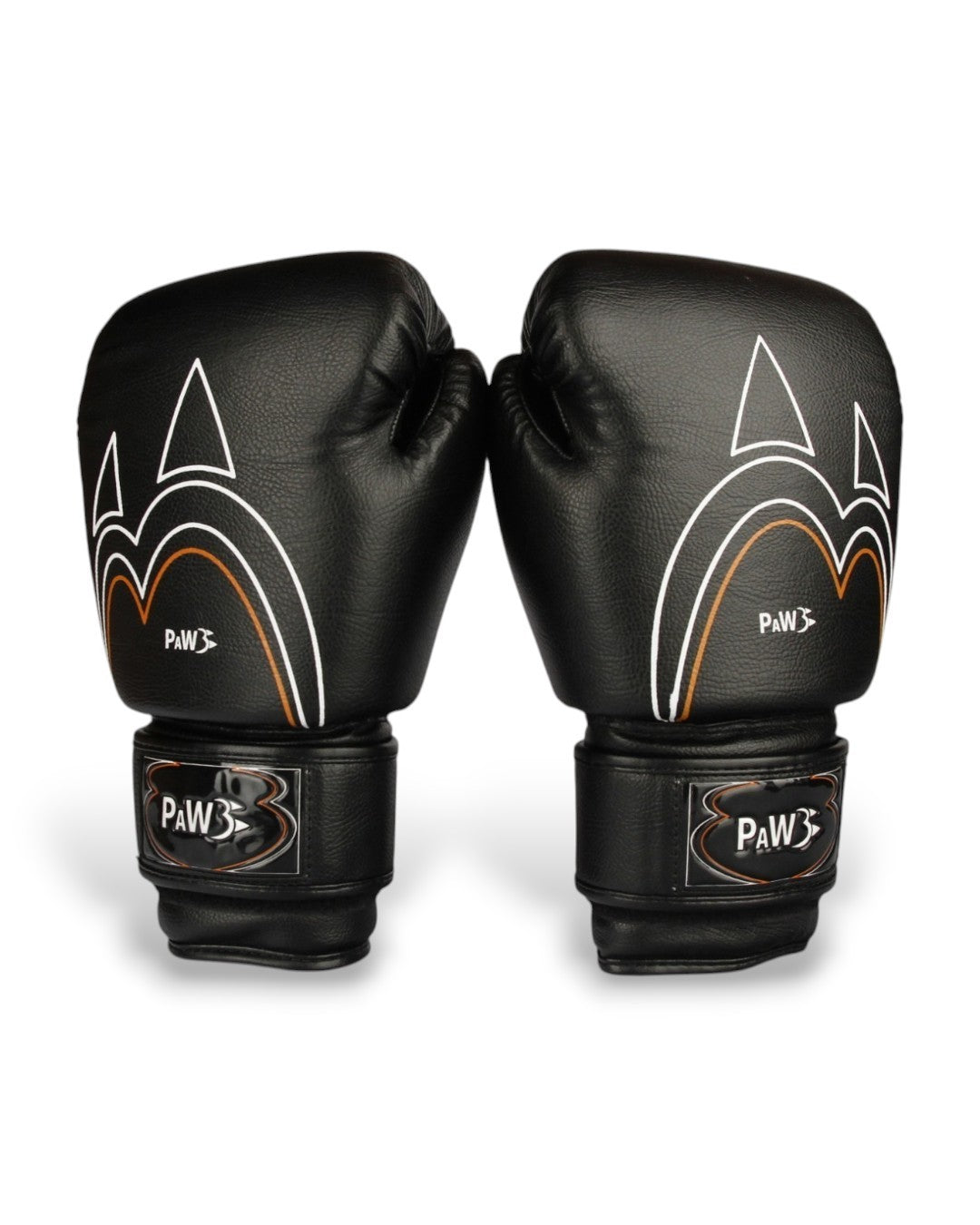 PAW PBG-10 CORE BLACK Boxhandschuhe – Paar in Vorderansicht