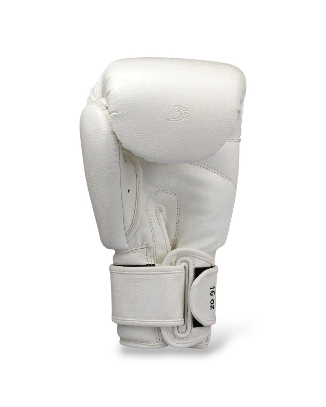 PAW PBG-10 CORE WHITE Boxhandschuh – Handflächenansicht mit Klettverschluss