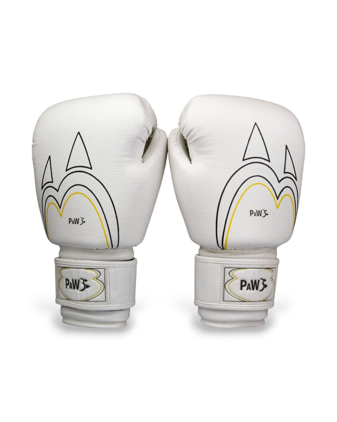 PAW PBG-10 CORE WHITE Boxhandschuhe – Paar in Vorderansicht