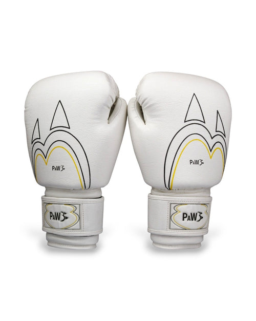 PAW PBG-10 CORE WHITE Boxhandschuhe – Paar in Vorderansicht