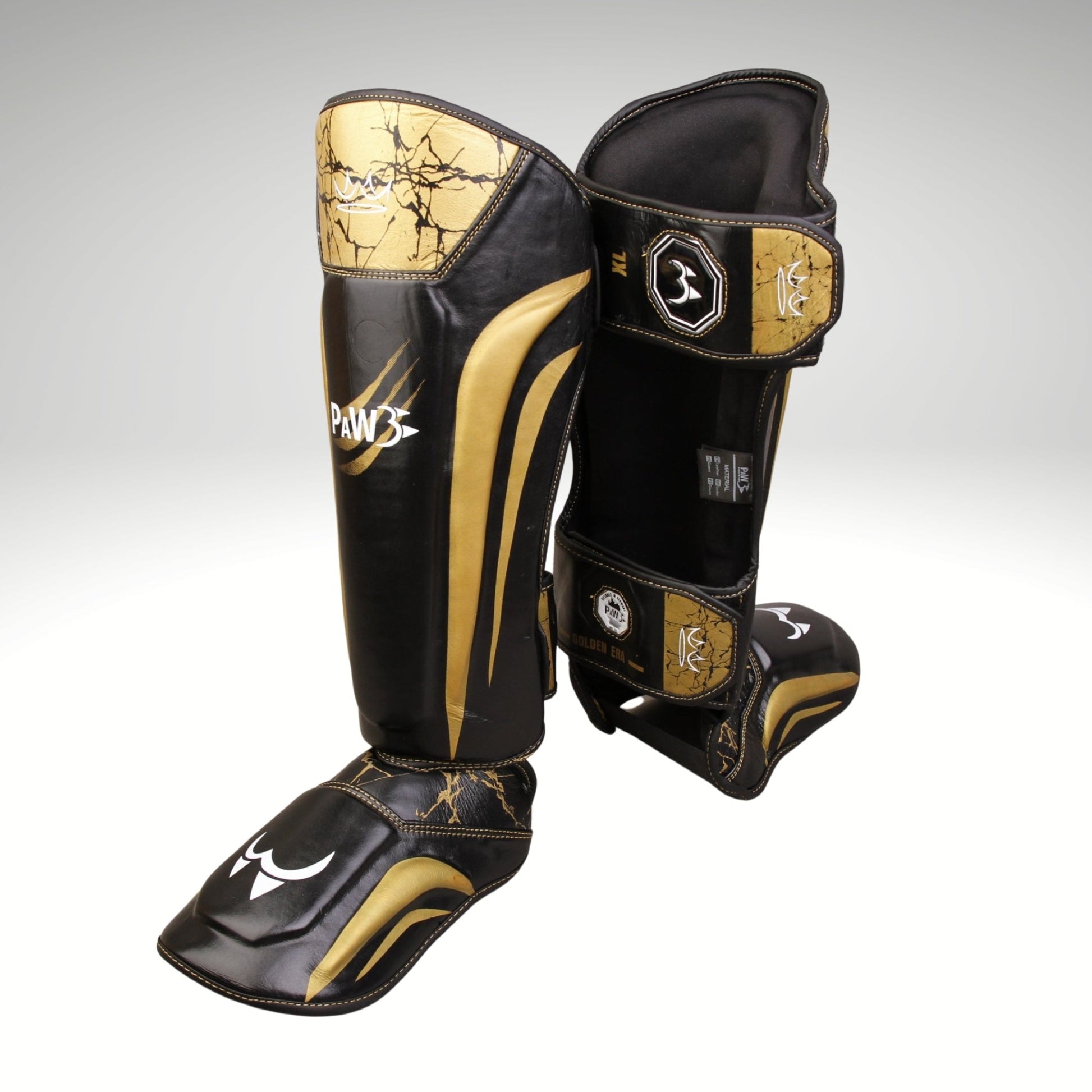 PAW GOLDEN ERA ECHTLEDER SCHIENBEINSCHÜTZER - PaW Fightwear