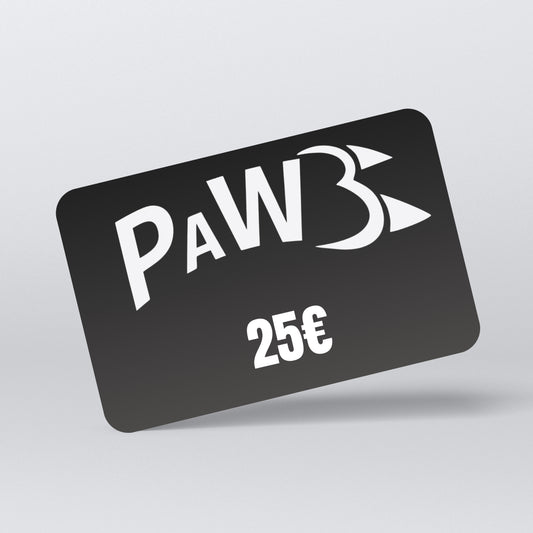 Geschenkgutschein 25€ - PaW Fightwear